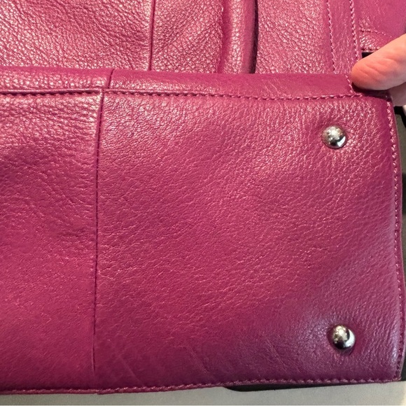 AIMEE KESTENBERG Leather Multiple Pockets Shoulder Bag Handbag Satchel - Picture 13 of 15